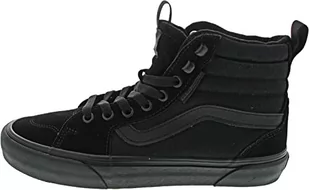 Vans Męskie trampki Filmore Hi Vansguard, zamszowe/płótno czarne/czarne, 45 UK, Zamszowe płótno czarne czarne, 49 EU - Trampki męskie - miniaturka - grafika 1