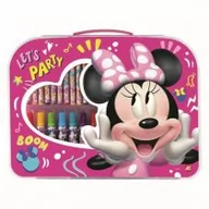 Przybory szkolne - Pulio Zestaw artystyczny w walizce kredki, flamastry Myszka Minnie - miniaturka - grafika 1