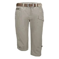 Spodnie damskie - G.I.G.A. DX Damskie spodnie Capri z paskiem/krótkimi spodniami - GS 35 WMN PNTS, jasnopiaskowe, 38, 38200-000 - miniaturka - grafika 1