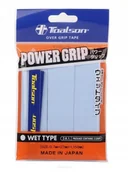 Tenis ziemny - Owijka Wierzchnia Toalson Power Grip 3P - Błękitna - miniaturka - grafika 1