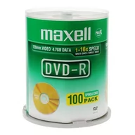Nośniki danych - Maxell płyta DVD-R 4,7 16x 100 275611.40 - miniaturka - grafika 1