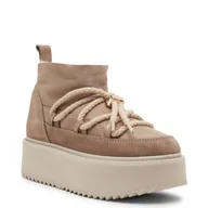 Śniegowce damskie - INUIKII Skórzane śniegowce CLASSIC LOW PLATFORM - miniaturka - grafika 1