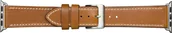 Akcesoria do smartwatchy - Copenhagen - Watch Strap for Apple Watch 1-8 42/44/49 mm - Tan/Silver - miniaturka - grafika 1