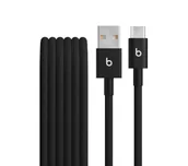Kable USB - Beats Woven USB-A do USB-C 1,5m Czarny 2szt - miniaturka - grafika 1