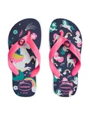 Buty dla dziewczynek - Havaianas Japonki 41034050555 Kolorowy - miniaturka - grafika 1