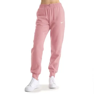 Spodnie damskie Nike Sportswear Phoenix Fleece FZ7626-690 - różowe - Spodnie sportowe damskie - miniaturka - grafika 1