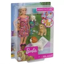 Mattel Lalka Barbie Opiekunka piesków 1 - Lalki dla dziewczynek - miniaturka - grafika 1