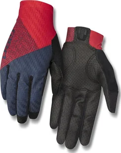 Giro Rękawiczki rowerowe damskie Riv'ette CS czerwono-granatowo-czarne r. L - Rękawiczki rowerowe - miniaturka - grafika 1