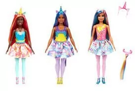 Mattel, Brb Lalka Jednorożec, Ast Hgr18 Wb6 - Lalki dla dziewczynek - miniaturka - grafika 1