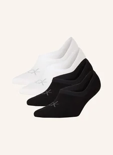 Calvin Klein Skarpety Do Obuwia Sportowego W 4-Paku schwarz - Skarpetki damskie - miniaturka - grafika 1