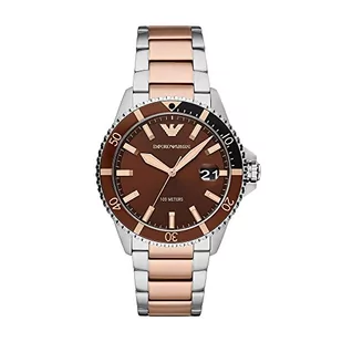 Zegarek Emporio Armani Zegarek AR11340 DIVER - Zegarki męskie - miniaturka - grafika 4