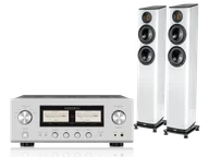 Zestawy stereo - Luxman L-507Z (srebrny) + Vela FS407.2 (biały) - miniaturka - grafika 1
