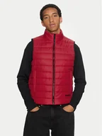 Kamizelki męskie - Hugo Kamizelka Brentino2431 50517743 Czerwony Regular Fit - miniaturka - grafika 1