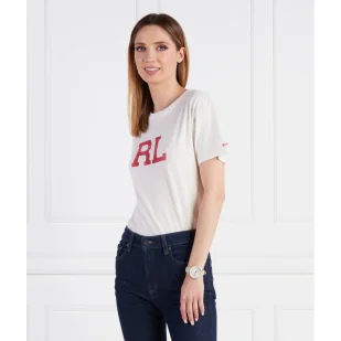 POLO RALPH LAUREN T-shirt | Regular Fit - Koszulki i topy damskie - miniaturka - grafika 1
