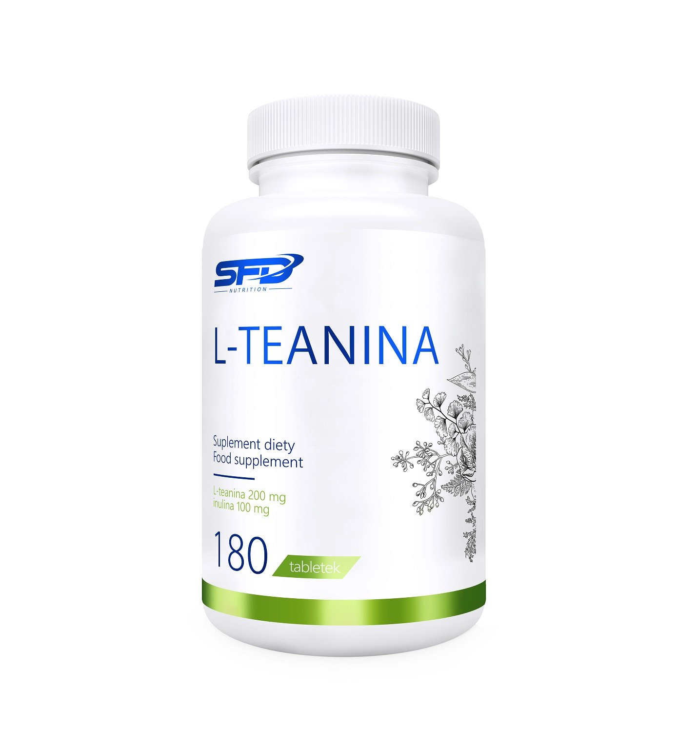 SFD L-Teanina, 180 tabletek