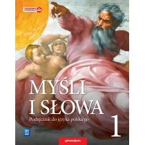 Myśli i słowa podręcznik kl.1cz.1 gim.BPZ - Podręczniki dla szkół podstawowych - miniaturka - grafika 1