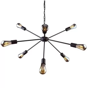 Nowodvorski Żyrandol LAMPA wisząca ROD 9734 industrialna OPRAWA metalowa ZWIS loft gwiazda czarna - Lampy sufitowe - miniaturka - grafika 1
