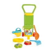 Zabawki i gry sportowe - Wader Wózek z kompletem letnim Kubuś Puchatek 77170 - miniaturka - grafika 1