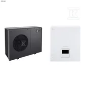Pompy ciepła - Pompa ciepła powietrzna MONOBLOK R290 - 7 kW, 3 fazowa, 400 V + Controlbox ZESTAW - miniaturka - grafika 1