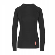 Pozostała odzież narciarska - KOSZULKA TERMICZNA damska sportowa LONGSLEEVE bluza CAMPUS COMO czarna L - miniaturka - grafika 1