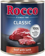 Mokra karma dla psów - Rocco 19 + 5 gratis! Classic 24 x 800 g Wołowina z jagnięciną - miniaturka - grafika 1