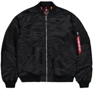 Kurtki i kamizelki sportowe męskie - Kurtka Alpha Industries MA-1 CS 136136515 - czarna - miniaturka - grafika 1