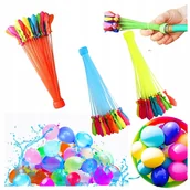 Materace dmuchane i koła do pływania - BOMBY WODNE BALONY BALONIKI NA WODĘ GWINT AUTOMAT ZESTAW 111 SZT DLA DZIECI - miniaturka - grafika 1