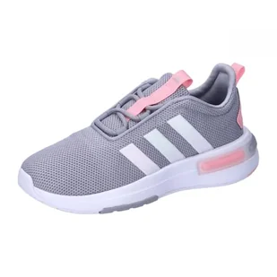 adidas Buty Racer Shoes kidsracer tr23 k, Glory Grey/Iridescent/Pink Spark, rozmiar 39 EU, Glory Grey Iridescent Pink Spark, 39 eu - Buty dla dziewczynek - miniaturka - grafika 1