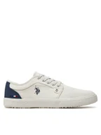 Trampki męskie - U.S. Polo Assn. Tenisówki Marcs010 EcoMARCS010M/4C1 Biały - miniaturka - grafika 1