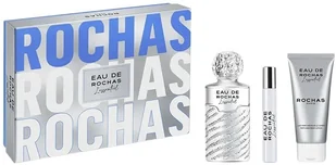 Zestaw damski Rochas Eau De Rochas L'essentiel Woda perfumowana 100 ml + Miniaturka Woda perfumowana 20 ml + Lotion do ciała 100 ml (3386460146791) - Zestawy kosmetyków damskich - miniaturka - grafika 1