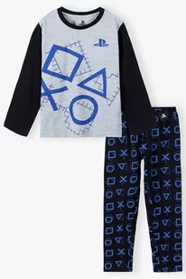Piżama chłopięca bawełniana z długim rękawem- PlayStation - Majtki dla dzieci - miniaturka - grafika 1