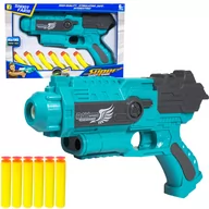 Zabawki militarne - Pistolet Na Strzałki Wyrzutnia Piankowe Strzałki - miniaturka - grafika 1