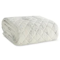 Narzuty - Narzuta EUROFIRANY Blink 3 220 x 240 cm Biało-srebrny - miniaturka - grafika 1