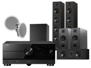 Kino domowe Yamaha RX-A4A + Diva 6 + 3 + 7 + RD 260 + Basso 880 - Kino domowe - miniaturka - grafika 1