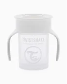 Kubki dla dzieci - TWISTSHAKE KUBEK NIEKAPEK 360 BIAŁY, 230ML - miniaturka - grafika 1