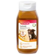 Suplementy i witaminy dla psów - beaphar olej lniany - 430 ml - miniaturka - grafika 1