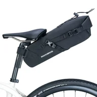 Sakwy rowerowe - Torba rowerowa pod siodełko z regulacją wielokości 3L - czarna ROCKBROS - miniaturka - grafika 1