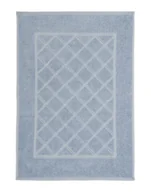 Dywaniki łazienkowe - Kleine Wolke Bridge Ekologiczny Dywanik Frotte Niebieski 50X 70 Cm Eco Living - miniaturka - grafika 1