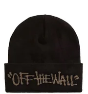 Czapki damskie - Czapka zimowa dziecięca VANS Let Loose Tall Cuff Bea Black VN000Q1JBLK1 - miniaturka - grafika 1