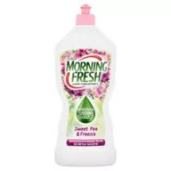 Płyny do naczyń - Morning Fresh Sweet Pea   Freesia Skoncentrowany płyn do mycia naczyń 900 ml - miniaturka - grafika 1