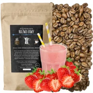 Cappuccino i kawy smakowe - Kawa smakowa Shake Truskawkowy 1000G 1KG arabica mniam - miniaturka - grafika 1
