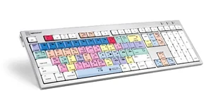 Logickeyboard LKB-PPROCC-CWMU-FR klawiatura Biuro USB AZERTY Francuski Biały LKB-PPROCC-CWMU-FR - Klawiatury - miniaturka - grafika 1