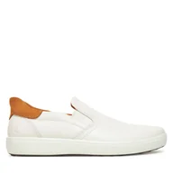 Sneakersy męskie - Sneakersy ECCO Soft 7 M 47083450104 Biały - miniaturka - grafika 1