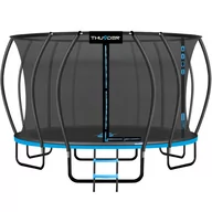 Trampoliny - Trampolina ogrodowa do skakania THUNDER INSIDE ULTRA 16FT BLUE - miniaturka - grafika 1