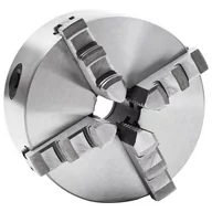 Zestawy narzędziowe - shumee Samocentrujący uchwyt tokarski 4 szczęki 125 mm stal - miniaturka - grafika 1