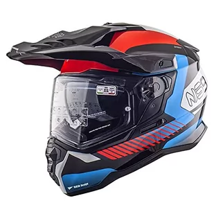 Kask NOS NS-9 Mirage Black ECE 22-06 - Kaski motocyklowe - miniaturka - grafika 1