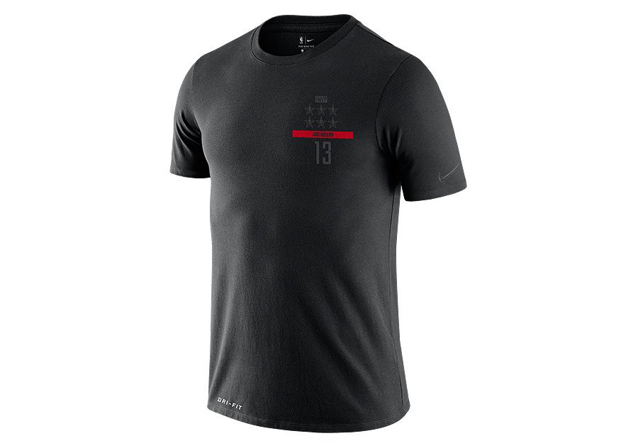 Nike Nba Mvp James Harden Dry Tee Black