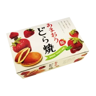 Naleśniki Dorayaki Strawberry 216g Ichiei - Ciastka - miniaturka - grafika 1