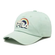 Czapki dla dzieci - Czapka z daszkiem Fila Butuan Rainbow Kid Dad Cap FCK0015 Zielony - miniaturka - grafika 1