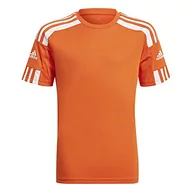 Koszulki dla chłopców - adidas adidas Chłopięce Squad 21 Jsy Y T-shirty Teorea/biały 6 Years GN8089 - miniaturka - grafika 1